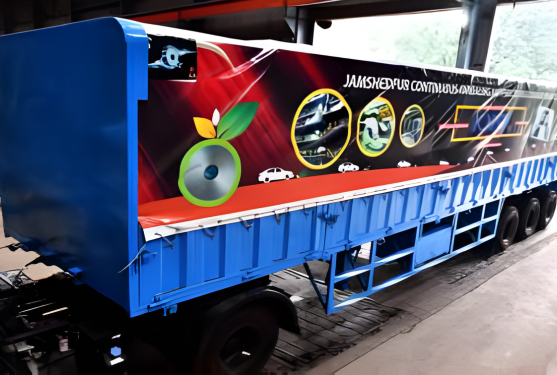 40ft Flat Bed with FAB Beam