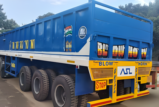 32ft Side Wall Trailer 55T