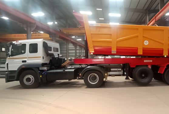 40ft Semi Low Bed Trailer 54T